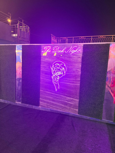 Rooftop terrace 5, THE DARK NIGHT, Jaipur