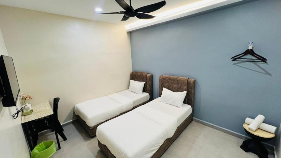 Aman Inn Hotel Room Type - Standard Twin Room Without Window