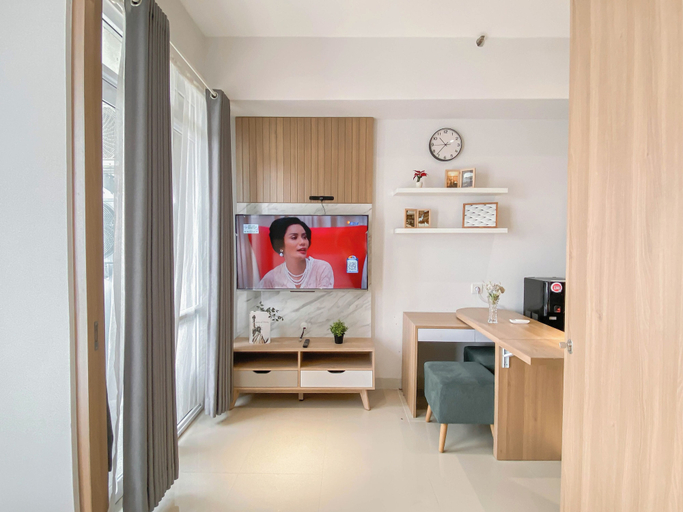 Bedroom 2, Modern Look 1Br Apartment At Vasanta Innopark, Cikarang