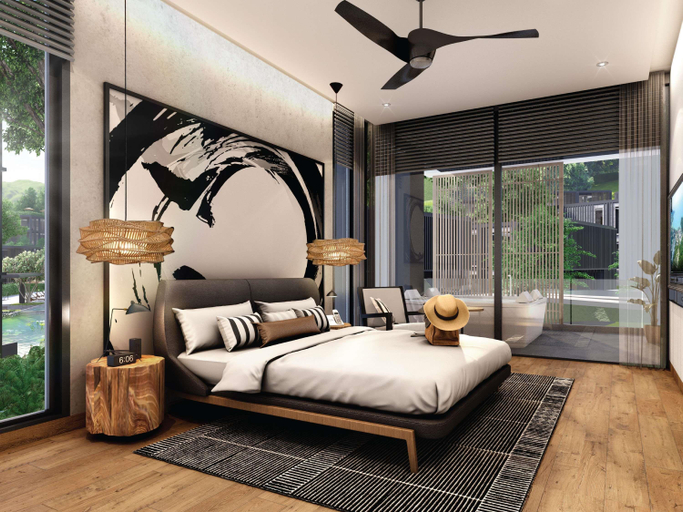 Bedroom 3, Kamaliss MontAzure Phuket - MGallery Collection, Phuket Island