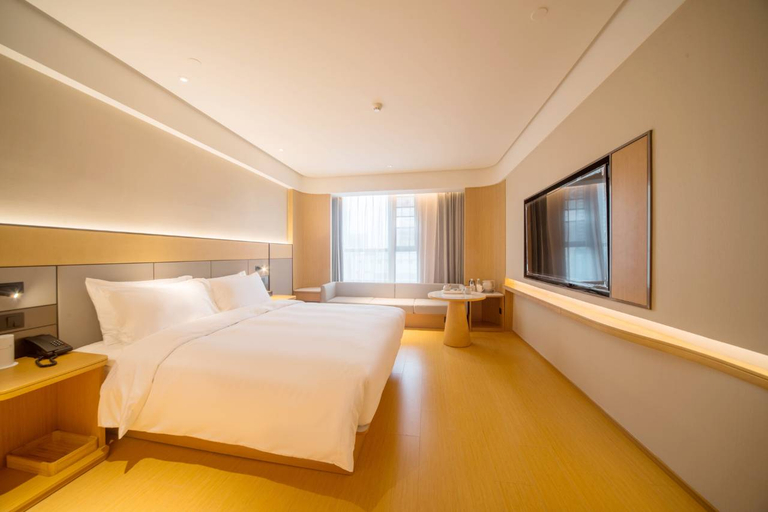 Bedroom, Ji Hotel Pangdonglai Life Plaza Old Pedestrian St, Xinxiang