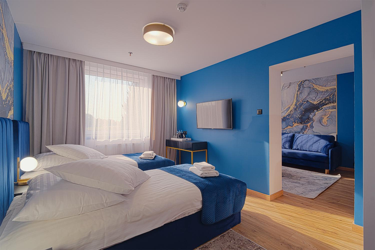 Bedroom 3, Hotel 500 W Strykowie, Zgierz