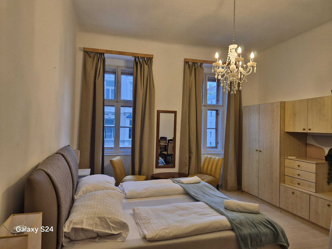 View from room, Charming 1BR Apartment Near Stadthalle, Wien