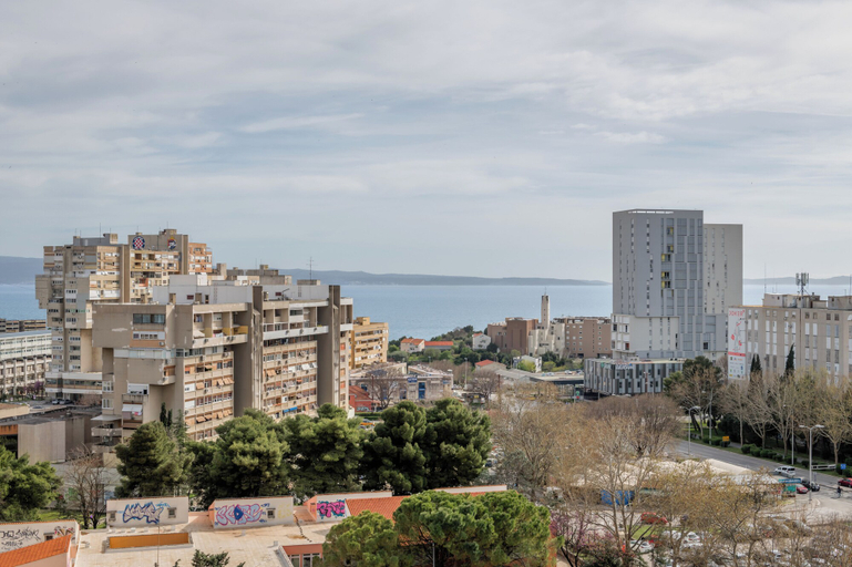 Balcony view, Vuvuzela Bay, Three-Bedroom Apartment, Split
