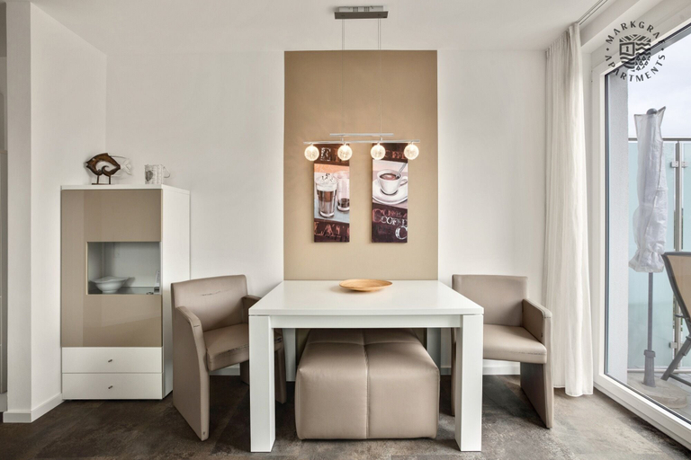 In-room dining 5, Markgraf Apartments, Lörrach