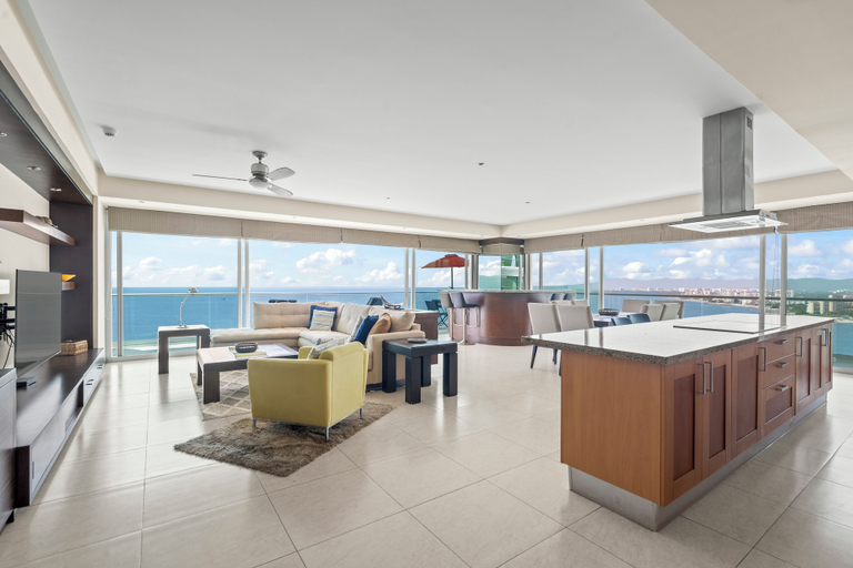 Living area 2, Peninsula Vallarta - Ocean view retreat, Puerto Vallarta
