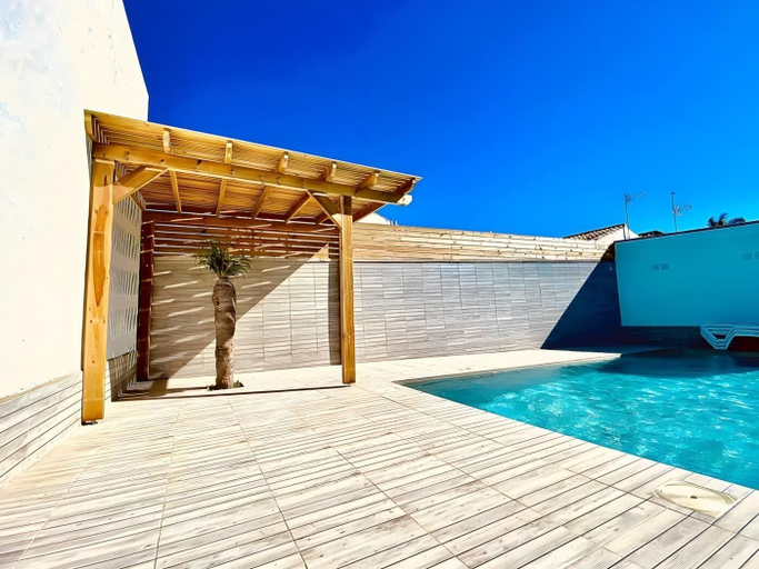 Terrace/patio 4, Chalet cerca al pueblo con piscina, Cádiz