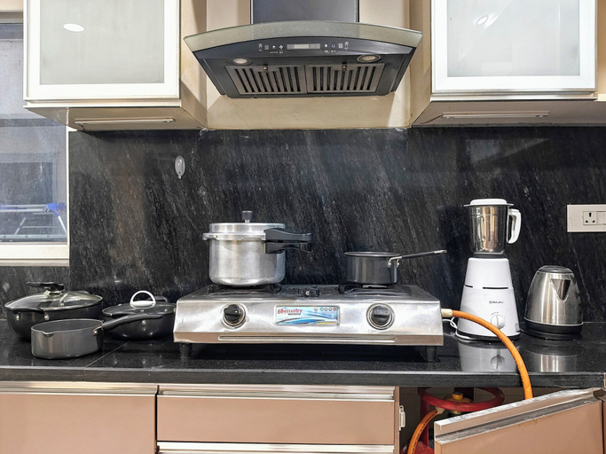 Private kitchen 2, Crescent Stays Financial District, Hyderabad