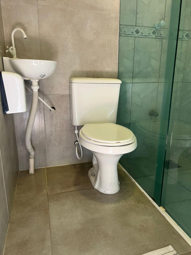 Bathroom 3, Pousada Casa Rosada Ilhabela, São Sebastião