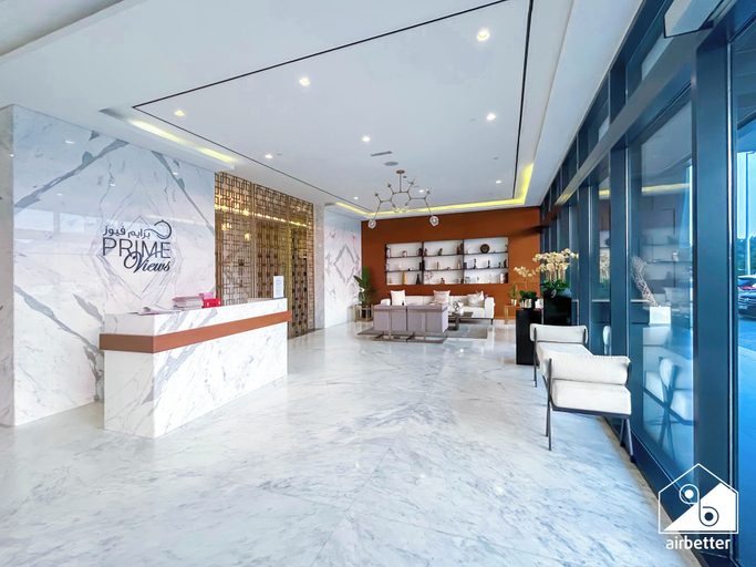 Interior 5, Luxury 1BR w/ Balcony & Burj Khalifa View, Dubai