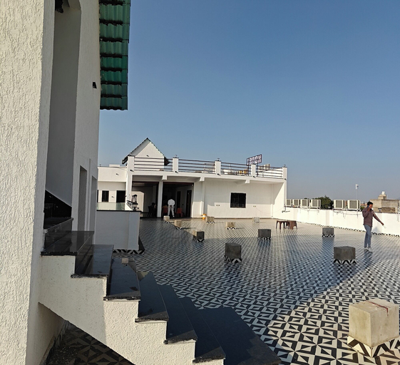 Terrace/patio, Hotel Mitra Inn, Ajmer