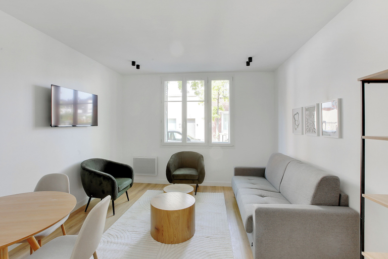 Living area 4, Appartements rue du Maréchal Leclerc, Seine-Saint-Denis