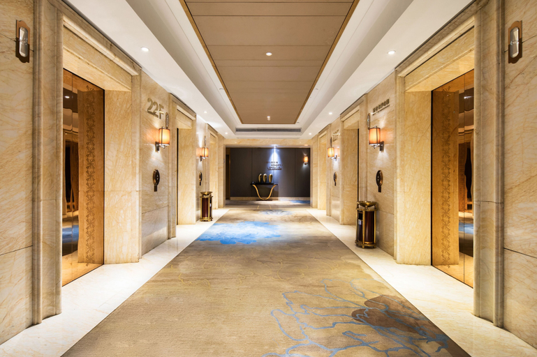 Interior detail, YM Gold Olives Harmony International Hotel, Shenzhen