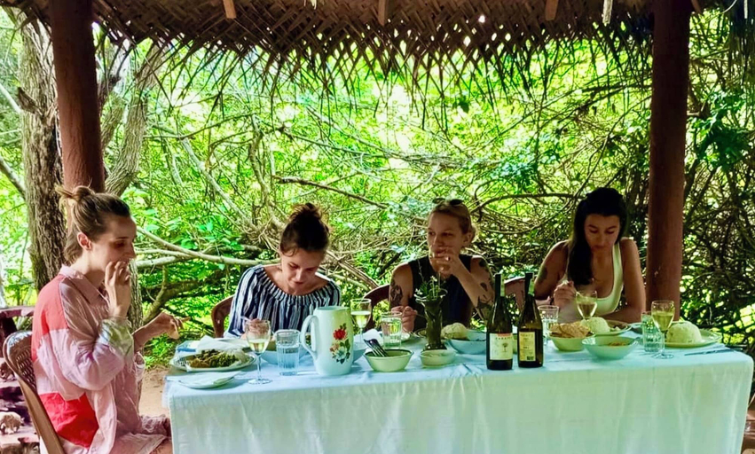 Outdoor dining 3, Podi Hoona Yala Safari Camp, Thissamaharama