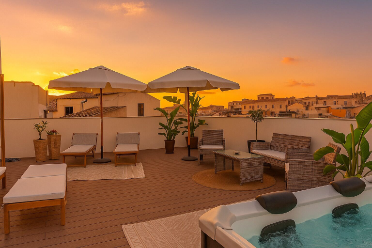 View from property, Hotiday Apartments Siracusa, Syracuse