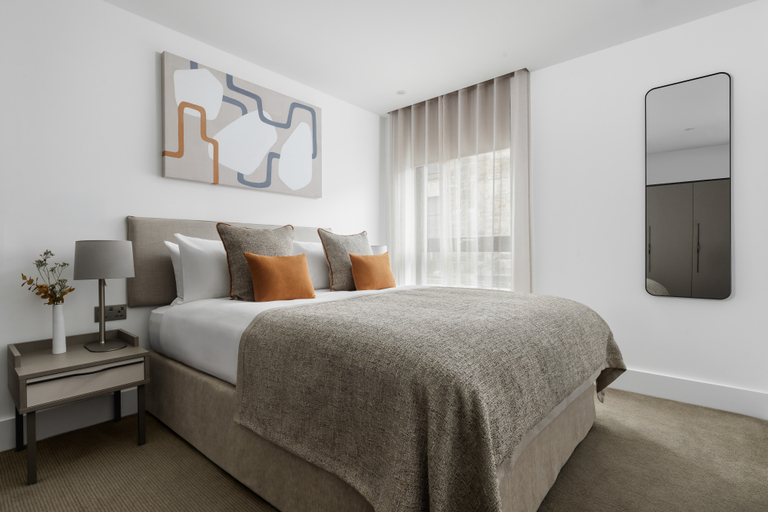 Bedroom 5, Forth House By Supercity Aparthotels, Edinburgh