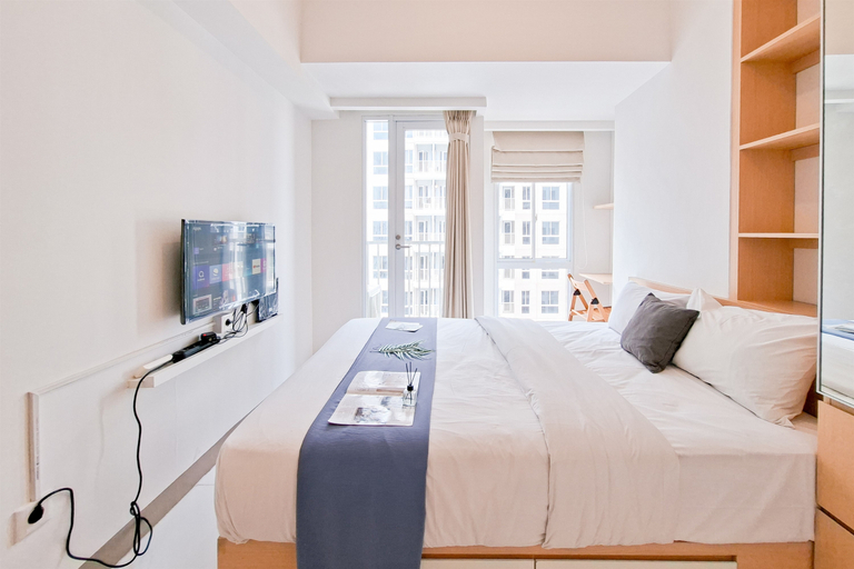 Bedroom 4, Studio Apartment at Tokyo Riverside PIK 2 By Travelio, Tangerang