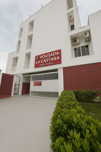 Front of property, Pousada La Castaña, Belém
