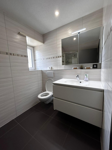 Bathroom 2, Hotel La Croix Blanche - Bassecourt, Delémont