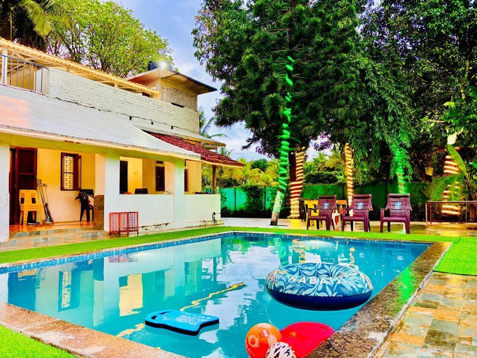 Garden view 3, Oceanwood Beachfarm Alibaug, Raigarh
