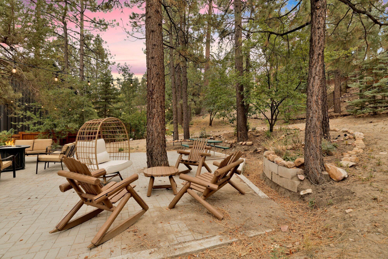 Terrace/patio 5, Lakeview Pines Log Cabin #2585, San Bernardino