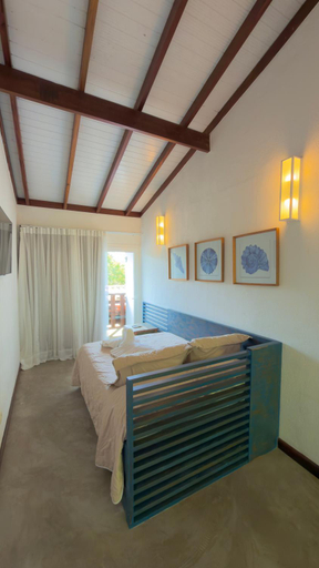 Bedroom 3, Pousada Casa Canoa - Pe na Areia & Alta Gastronomia, Guarujá