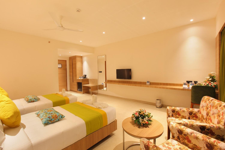Bedroom 2, THE GRAND AMBASSADOR HOTEL, Kottayam