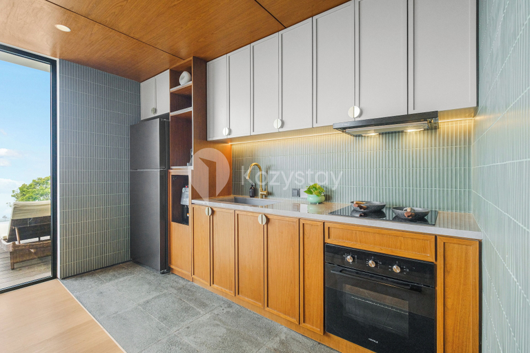 Private kitchen 3, Calma Villa by Kozystay - Bandung, Bandung