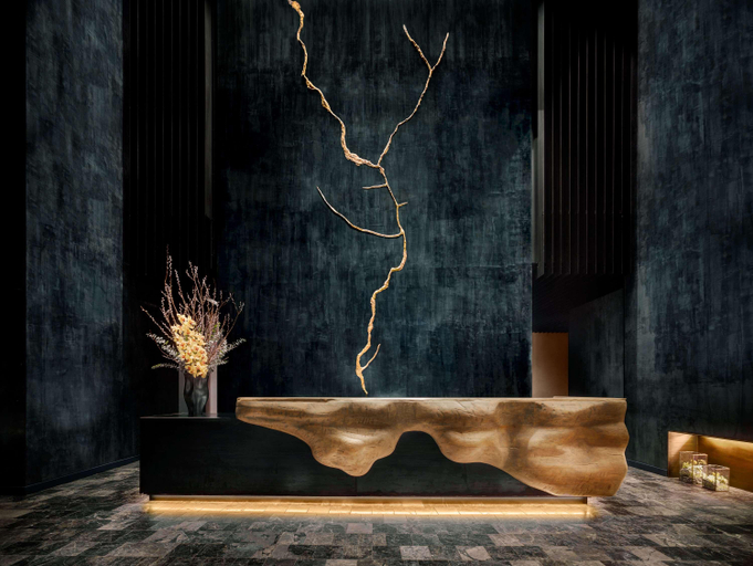 Public Area, Nobu Hotel Chicago, Cook