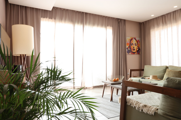 Living area 2, YMY BEACH HOUSE, Agadir-Ida ou Tanane
