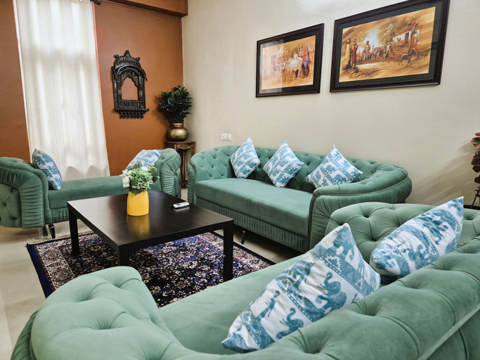 Living area 3, Crescent Stays Gachibowli, Hyderabad