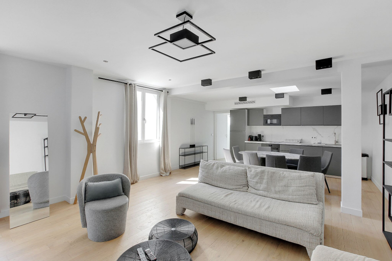 Living area 3, Appartements Boulevard Pereire, Paris