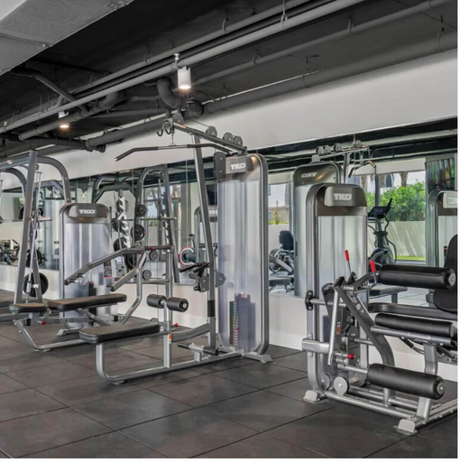 Fitness facility 2, Landing Apartments - Pompano Beach, Broward