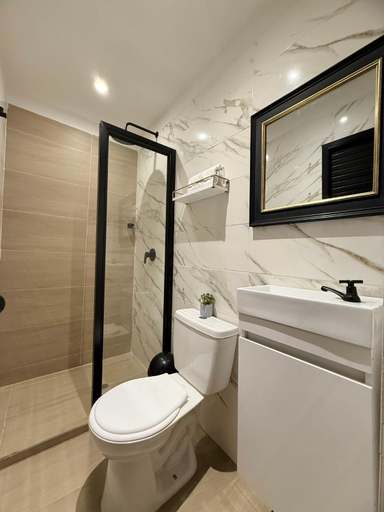 Bathroom 3, HOTEL PARIS CARRE, Valledupar