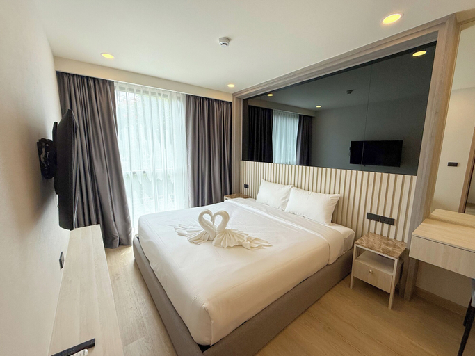 Room 5, 1BR Condo Near Beach with Pool Gym C235, Pulau Phuket