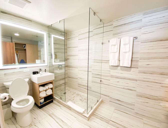 Bathroom 5, The Fredonia Hotel and Convention Center, Nacogdoches