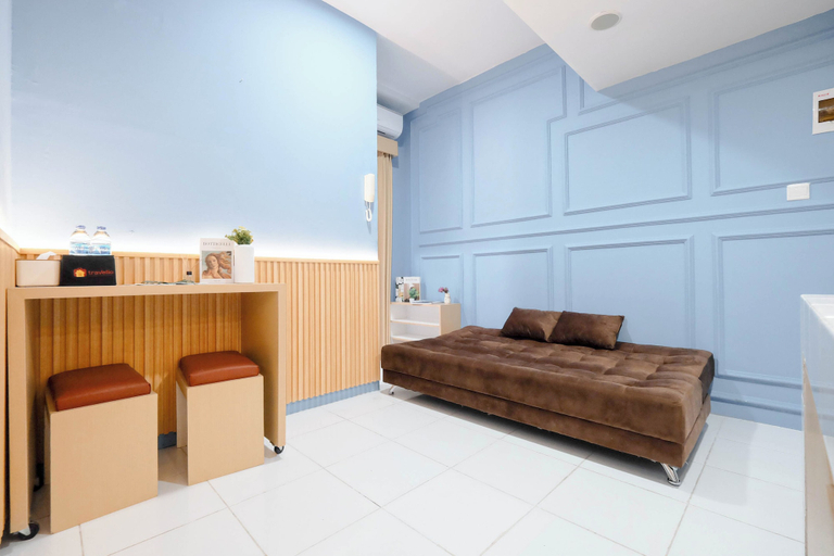Others 5, Blue Toned 1Br Apartment At Tokyo Riverside Pik 2, Tangerang