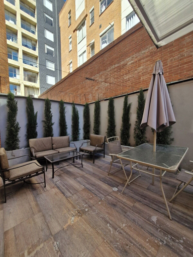 Terrace/patio 4, Warm fireplace and Patio - Smart TV, Santafé de Bogotá