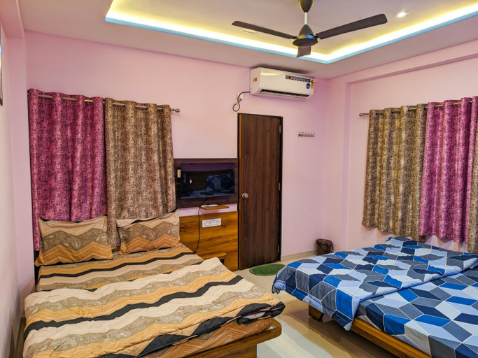 Bedroom 3, Nirmal Luxury Rooms, Narmada