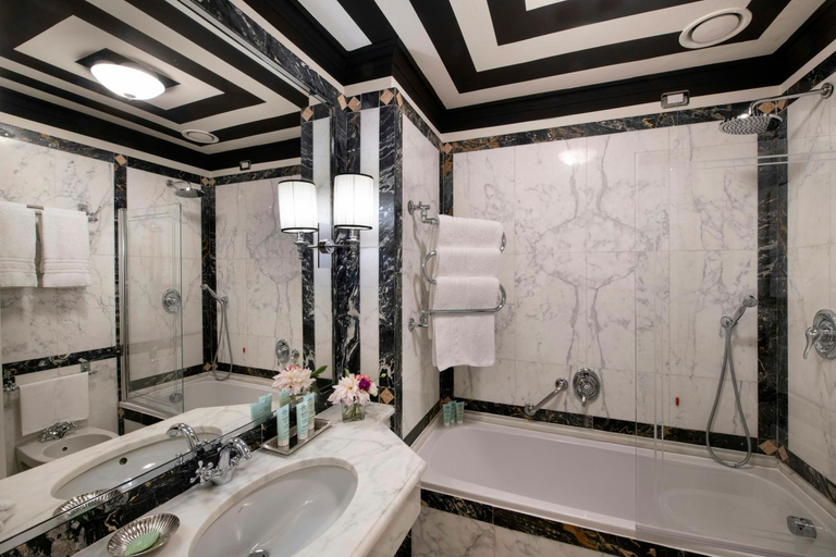Bathroom 4, Helvetia & Bristol Firenze - Starhotels Collezione, Florence