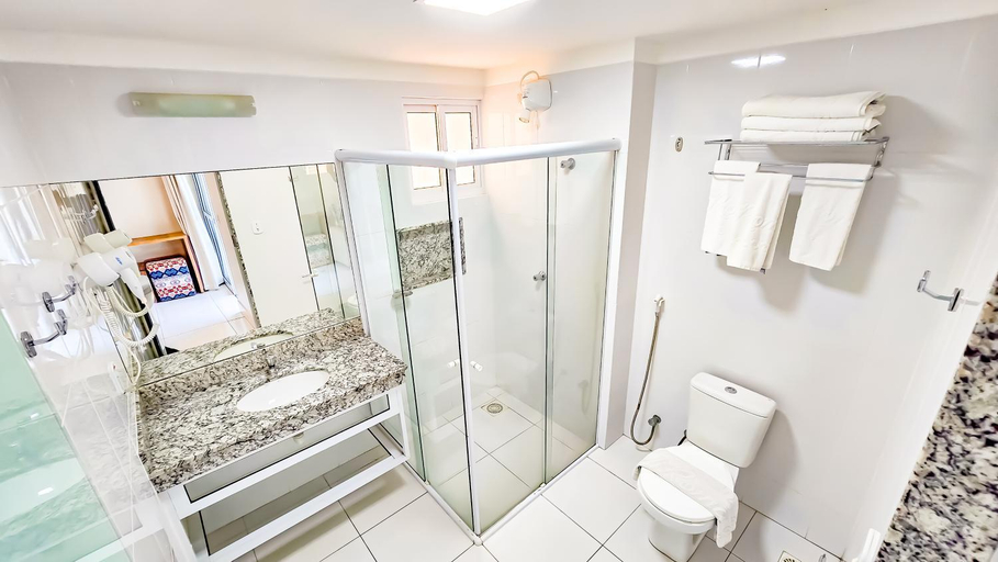 Bathroom, diRoma Piazza direto com o Grupo diRoma com acesso ao Acqua Park e Cafe da manha, Caldas Novas