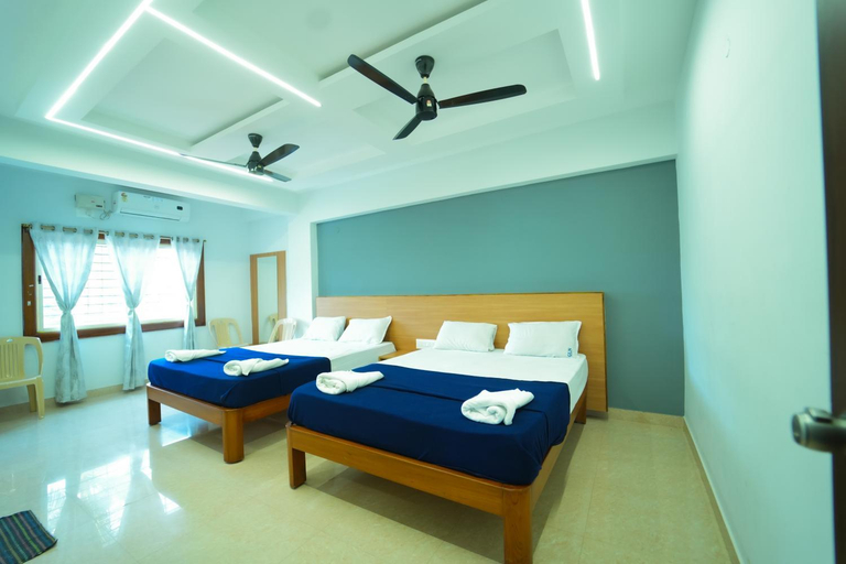 Bedroom 2, GLN Residency Pure Veg, Mysore