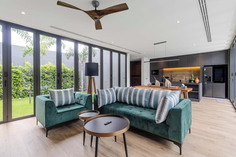 Living area, 2BR with Pool and Full Kitchen V253, Phuket Island