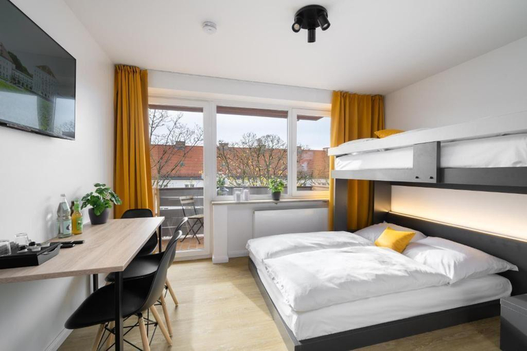 Bedroom 3, Homaris Apartments München Laim, München