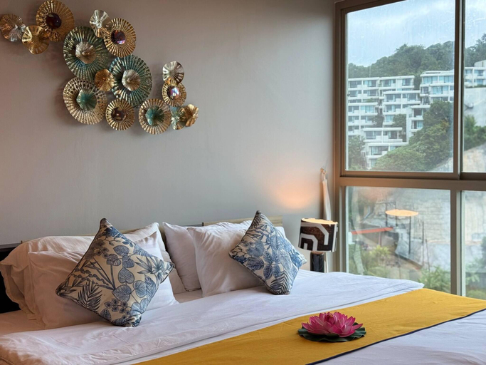 2, 2BR Apartment Pool Gym 1km to Karon Beach, Pulau Phuket