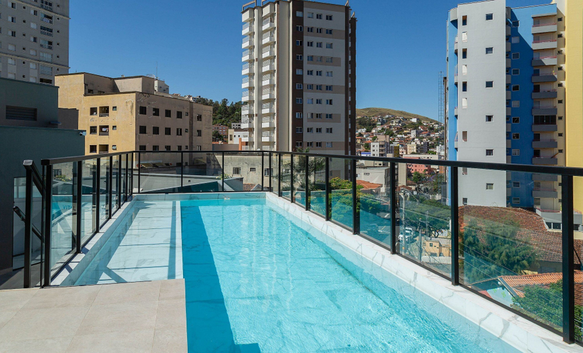 Pool, Charming Studio in Pocos de Caldas-mg Pgo209, Poços de Caldas