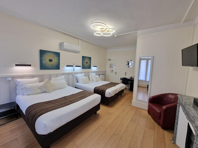 Bedroom 3, Hotel Oceanic - Grands Magasins, Paris