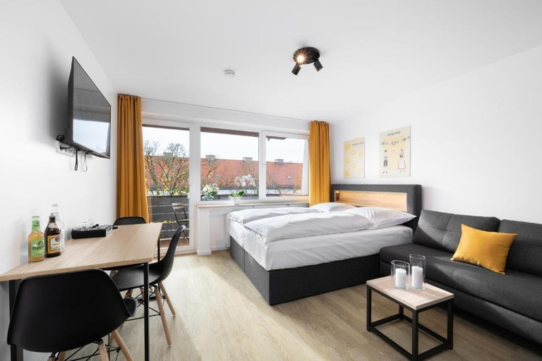 Bedroom 2, Homaris Apartments München Laim, München