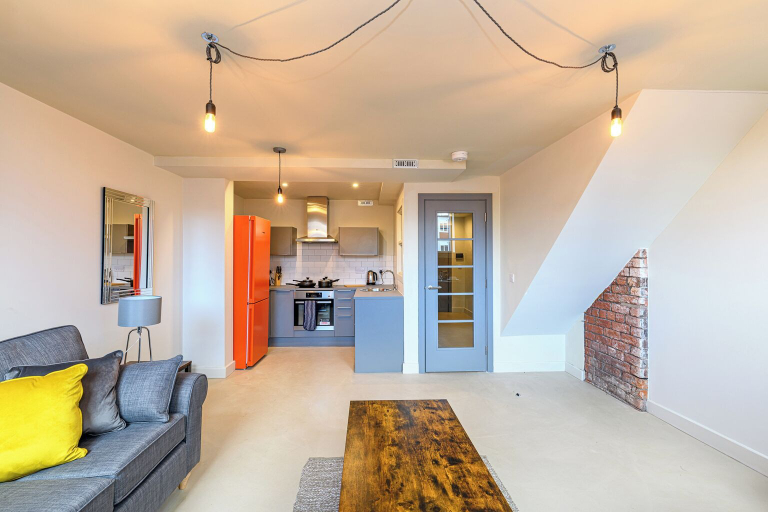 Private kitchen 3, Union Lofts by Guestz, Lancashire