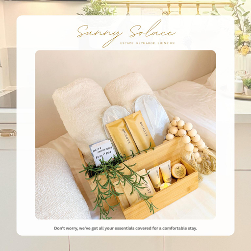 Bedroom, Sunny Solace: Homey and Chic Condo in Alabang, Muntinlupa